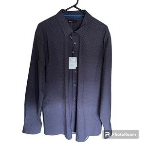 QUIETI Performance Men’s XXL Long Sleeve Button Down Shirt